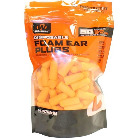 WALKERS Ear Plug Pouch 50 Pairs GWP-FP50-BAG